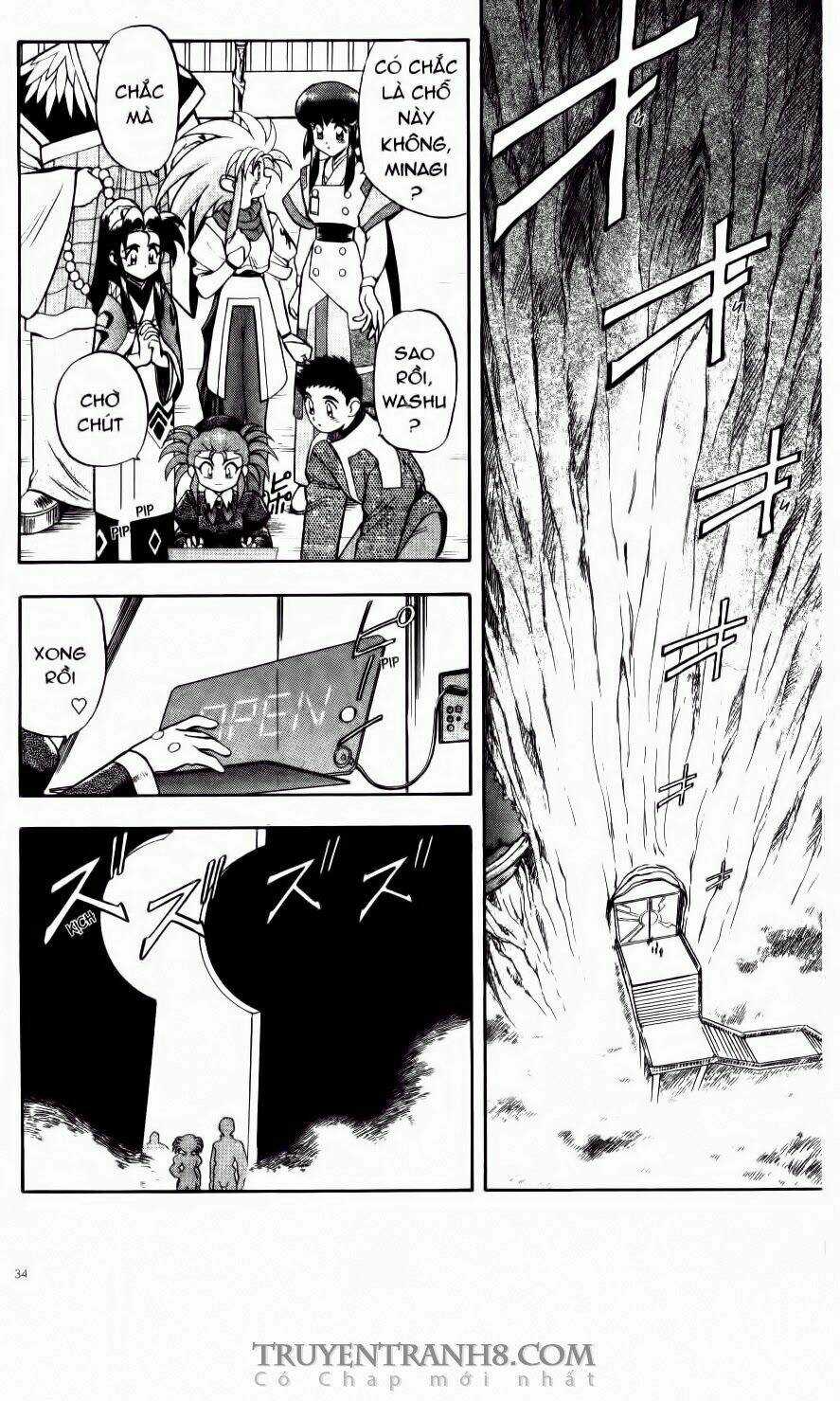 Tenchi Vô Dụng Chapter 28 trang 10