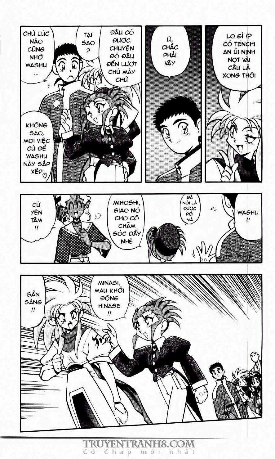 Tenchi Vô Dụng Chapter 28 trang 7