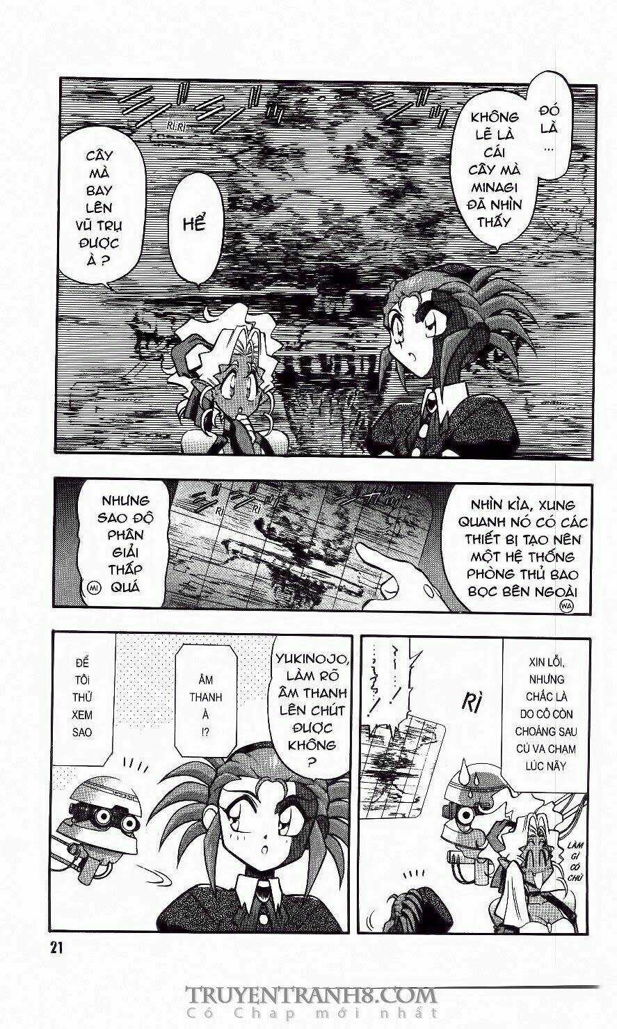 Tenchi Vô Dụng Chapter 34 trang 17
