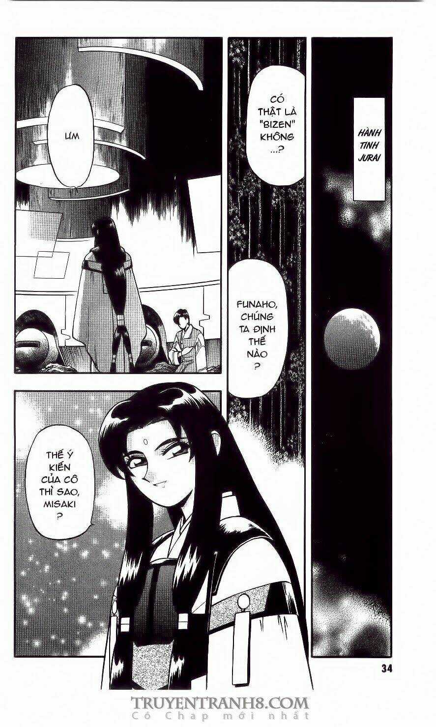 Tenchi Vô Dụng Chapter 35 trang 10