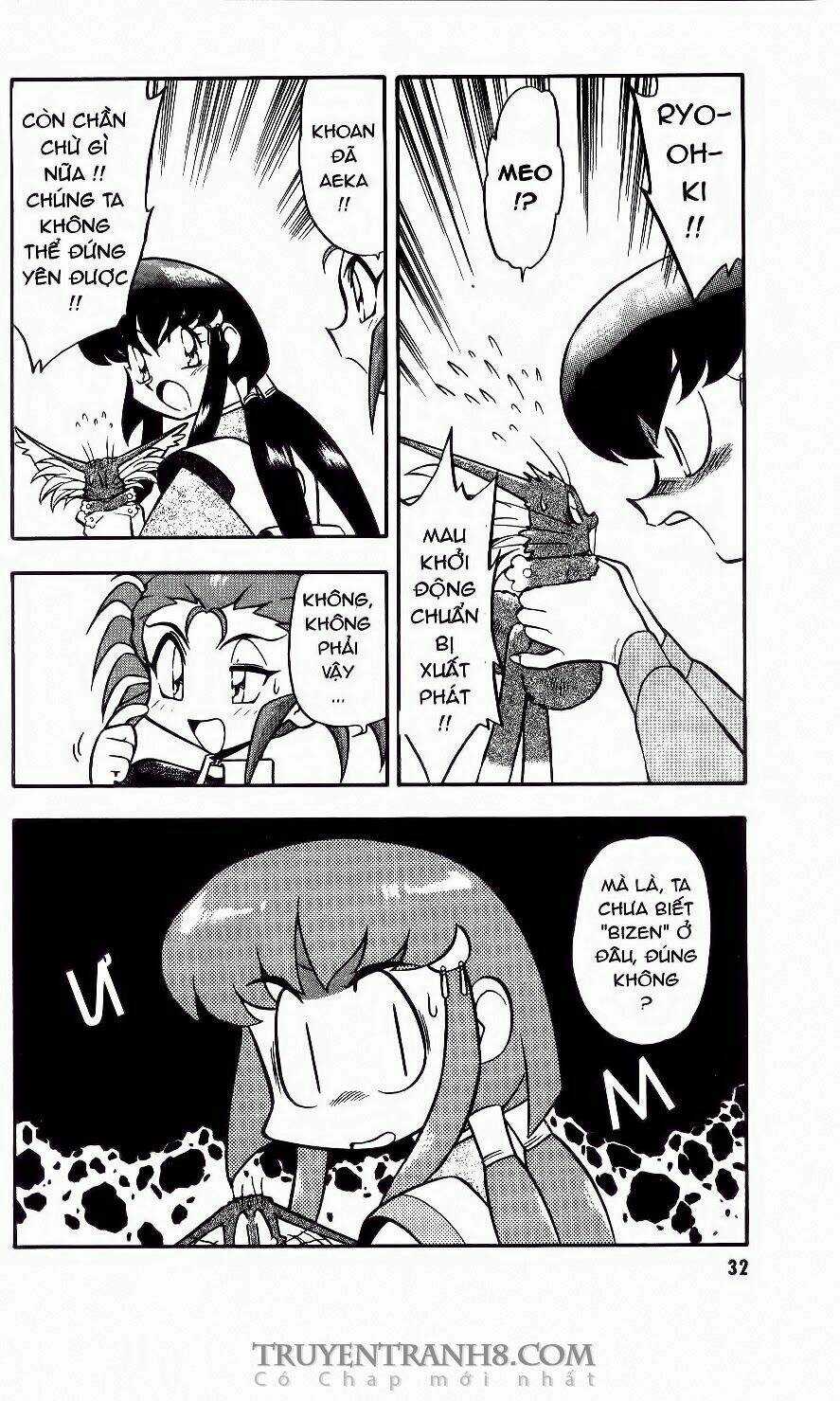 Tenchi Vô Dụng Chapter 35 trang 8