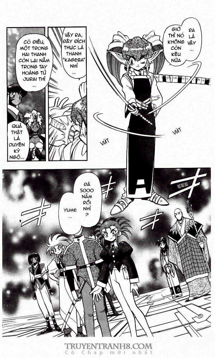 Tenchi Vô Dụng Chapter 36 trang 12