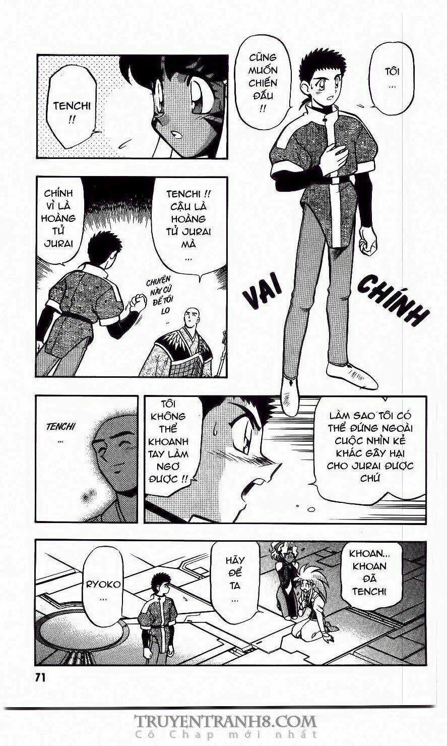 Tenchi Vô Dụng Chapter 36 trang 27