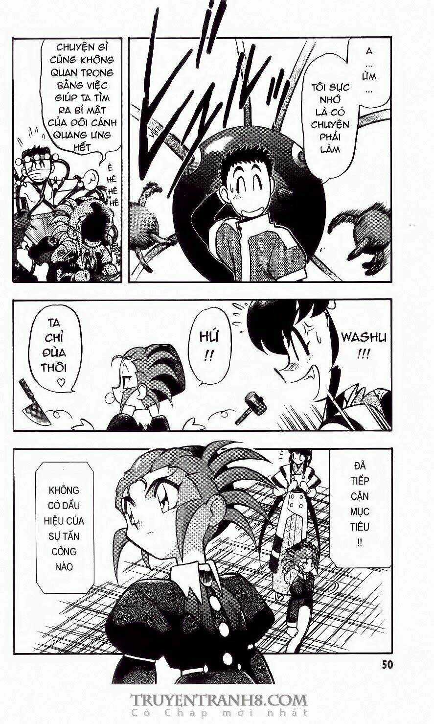 Tenchi Vô Dụng Chapter 36 trang 6