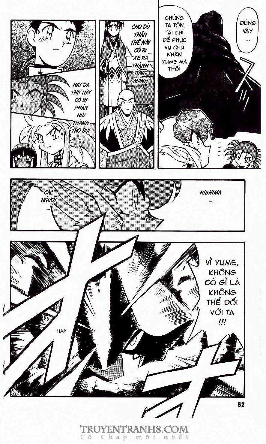 Tenchi Vô Dụng Chapter 37 trang 8