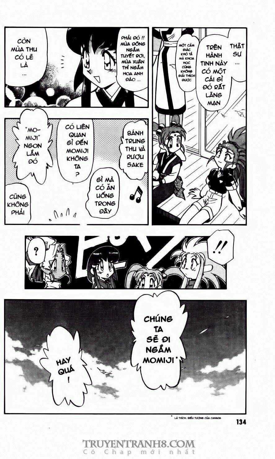 Tenchi Vô Dụng Chapter 48 trang 10