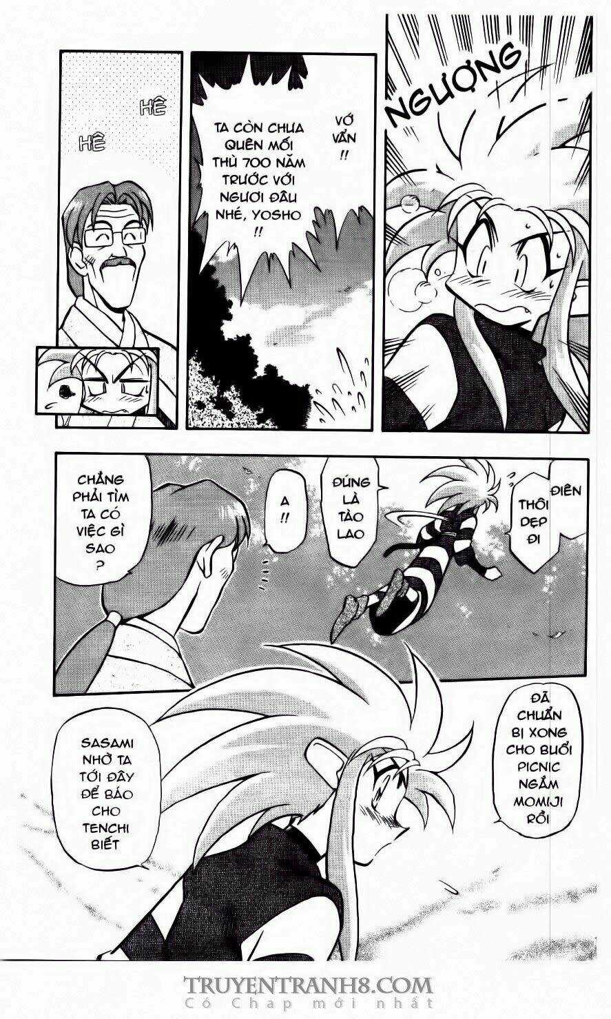 Tenchi Vô Dụng Chapter 48 trang 13