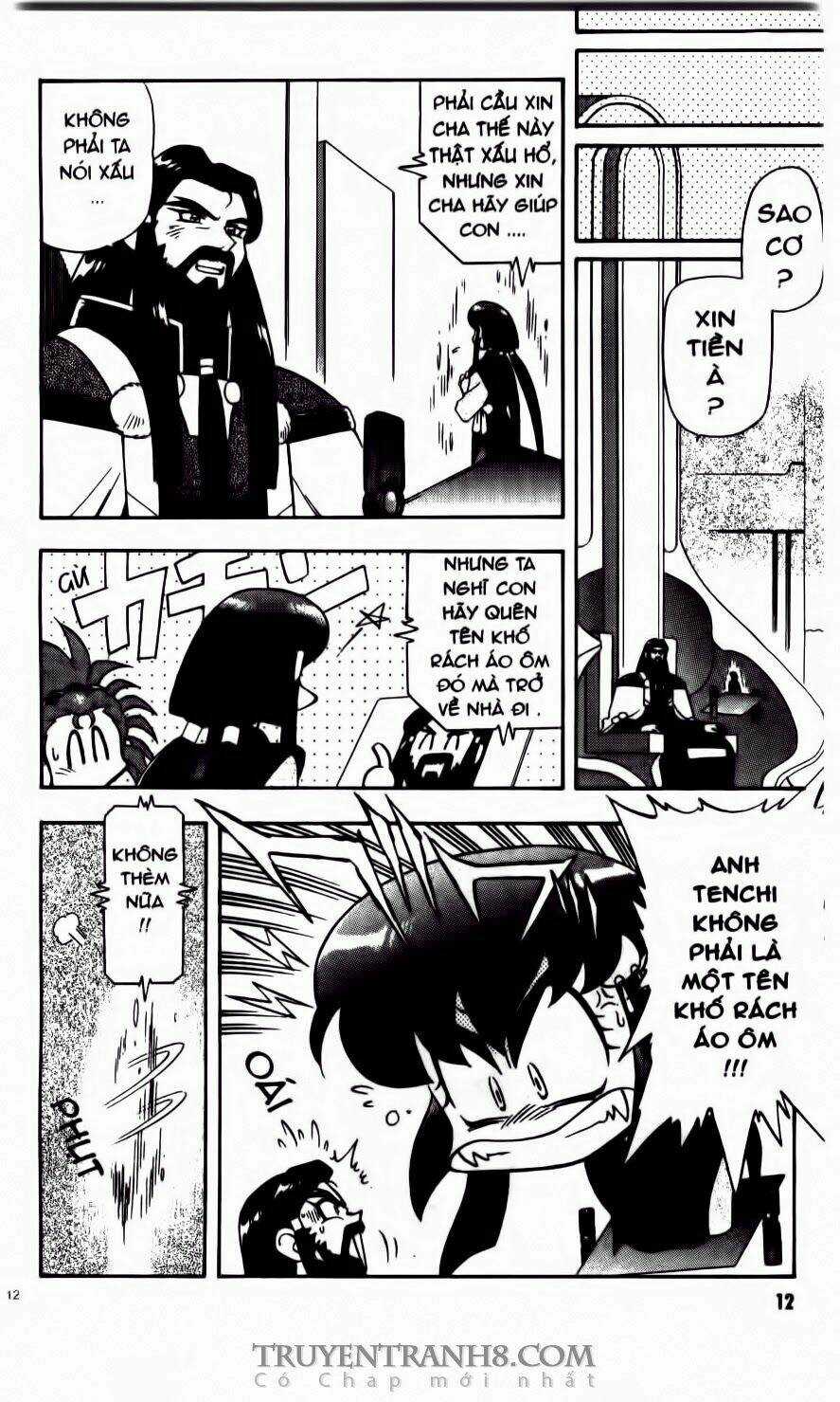 Tenchi Vô Dụng Chapter 50 trang 12