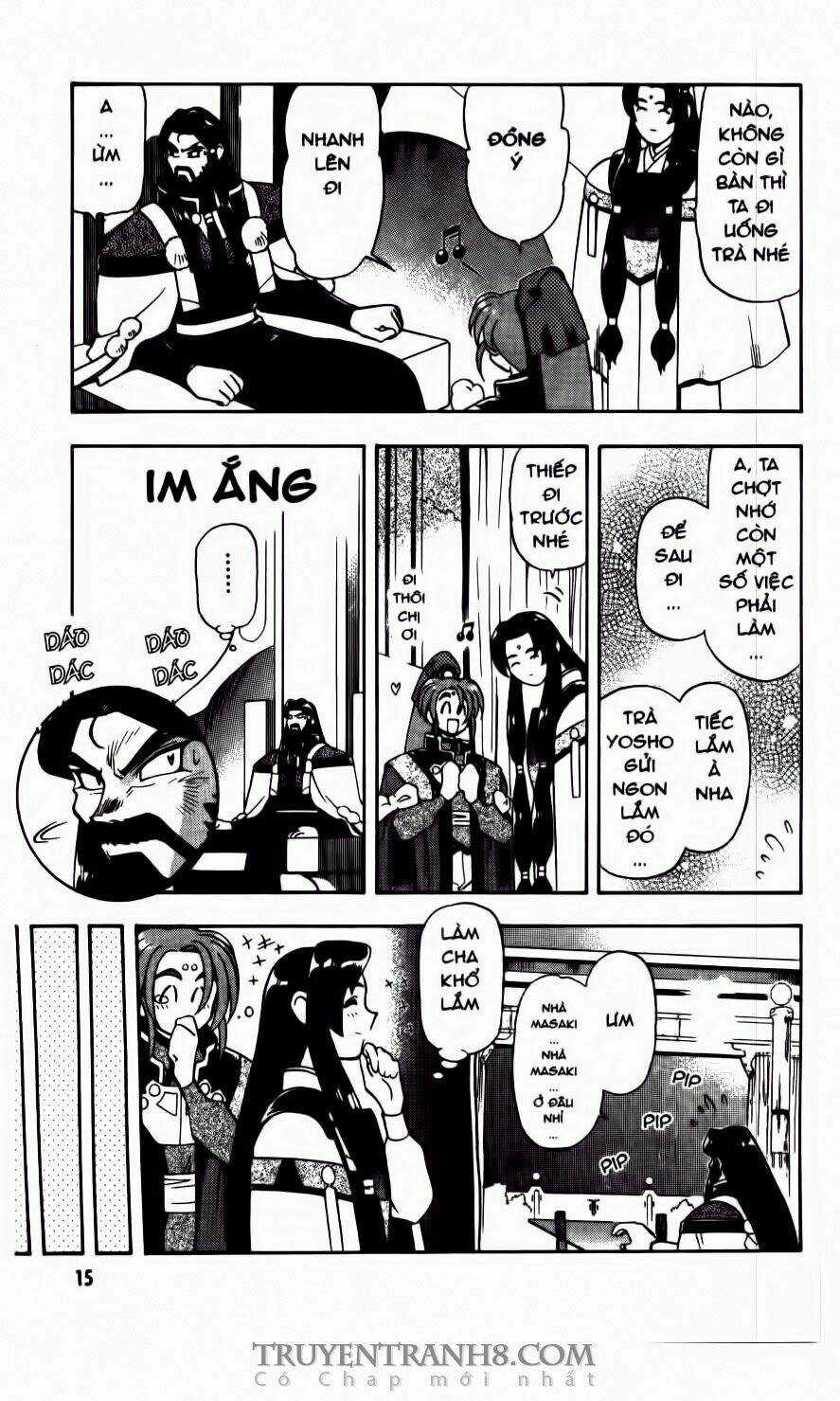 Tenchi Vô Dụng Chapter 50 trang 15