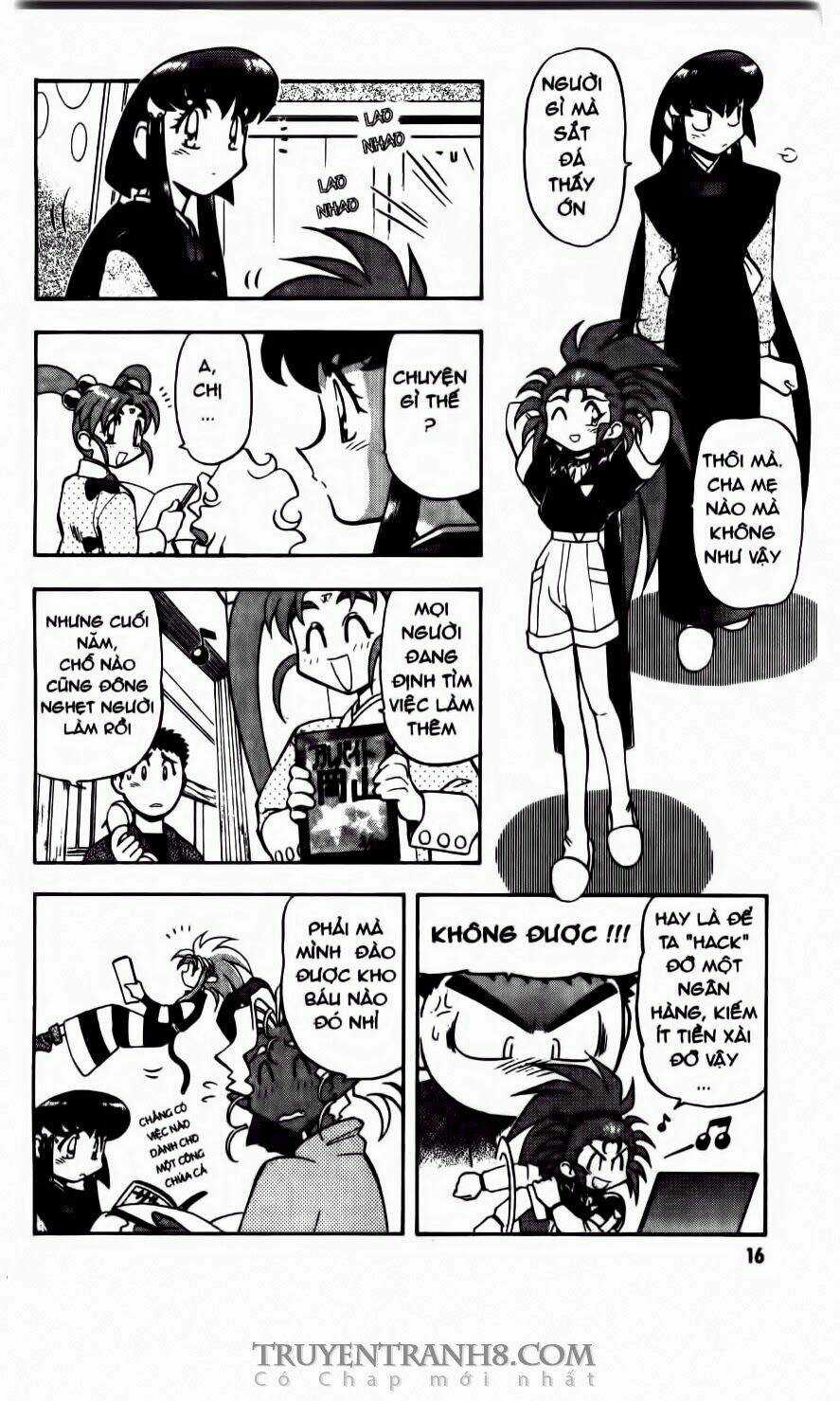 Tenchi Vô Dụng Chapter 50 trang 16