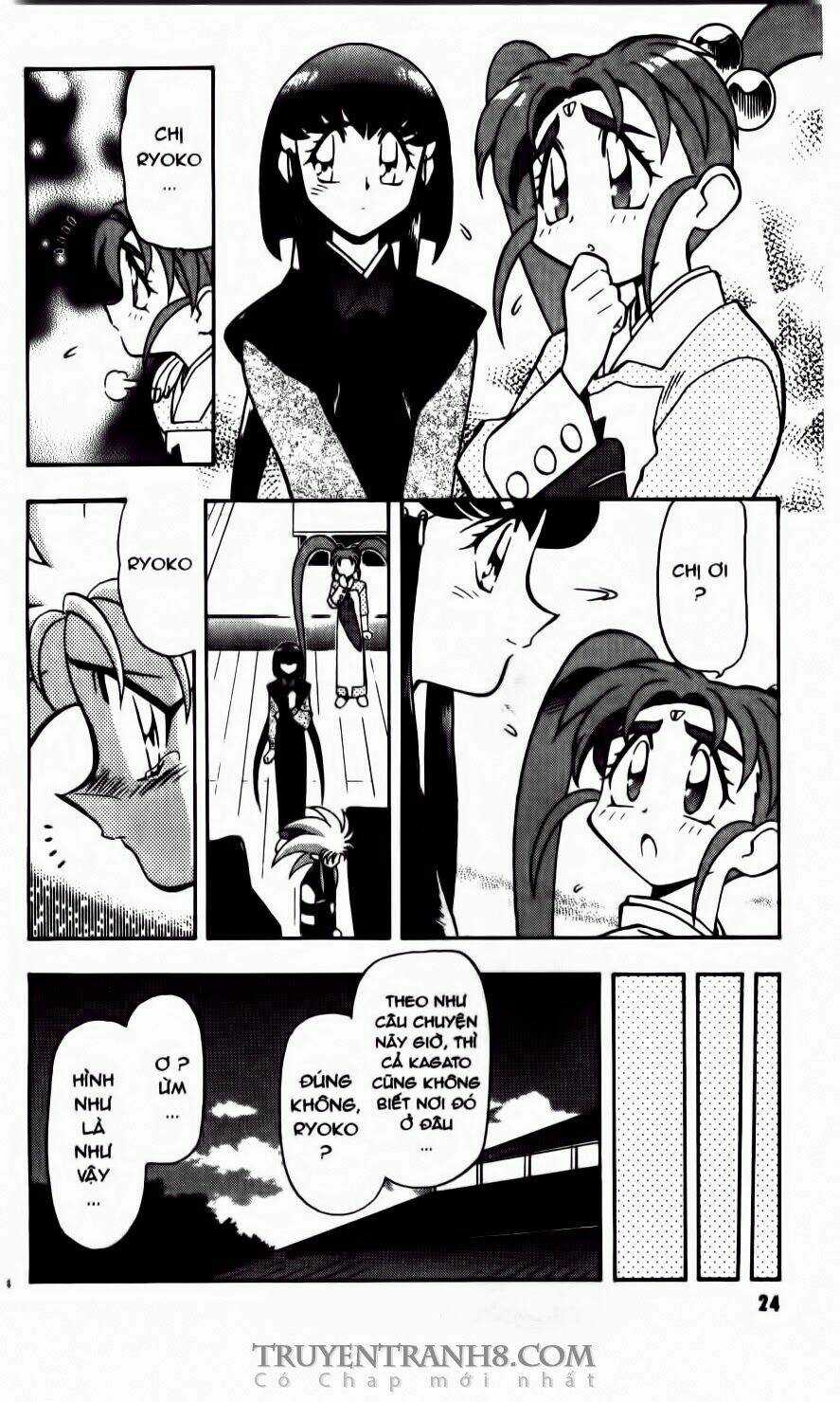 Tenchi Vô Dụng Chapter 50 trang 24