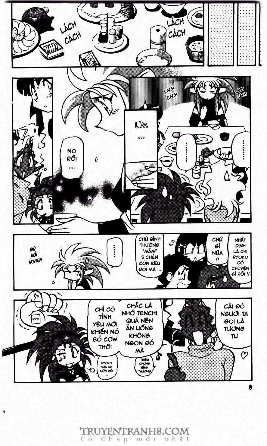 Tenchi Vô Dụng Chapter 50 trang 8