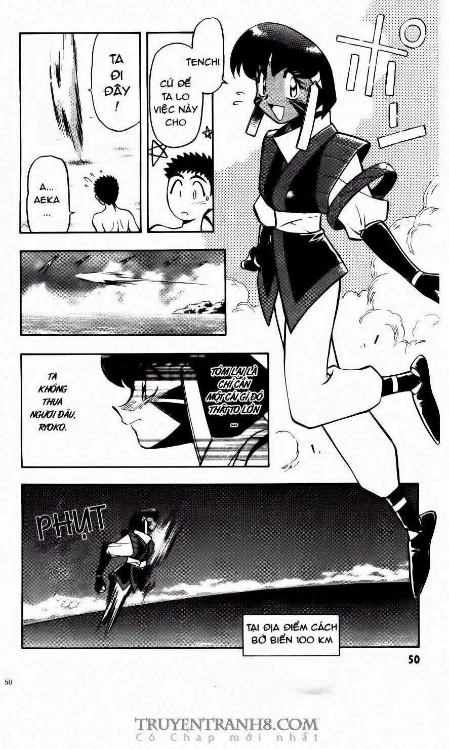 Tenchi Vô Dụng Chapter 57 trang 22