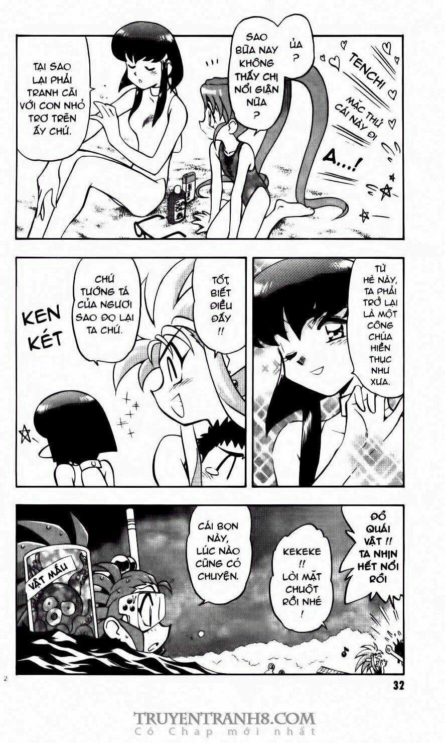 Tenchi Vô Dụng Chapter 57 trang 4