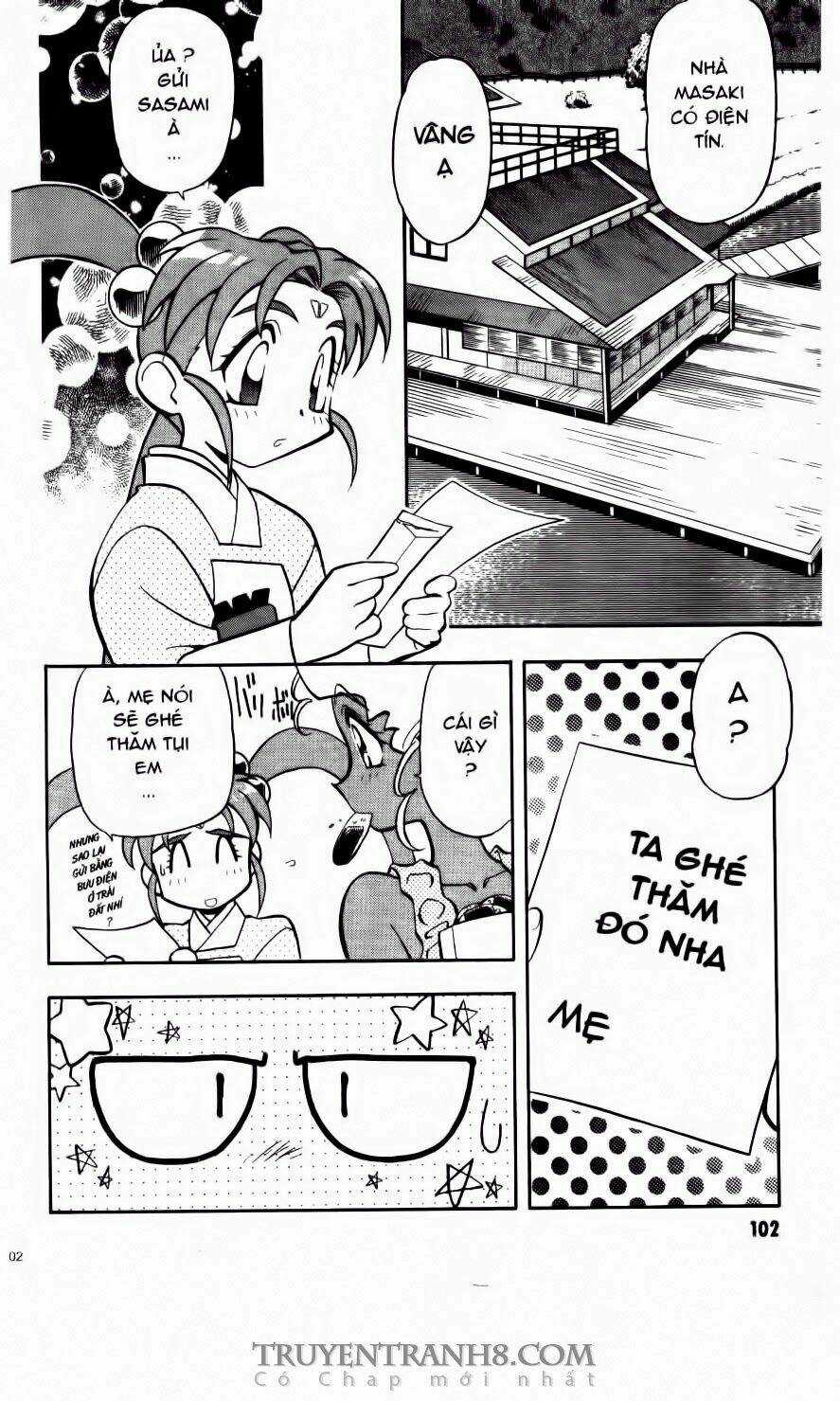 Tenchi Vô Dụng Chapter 60 trang 2