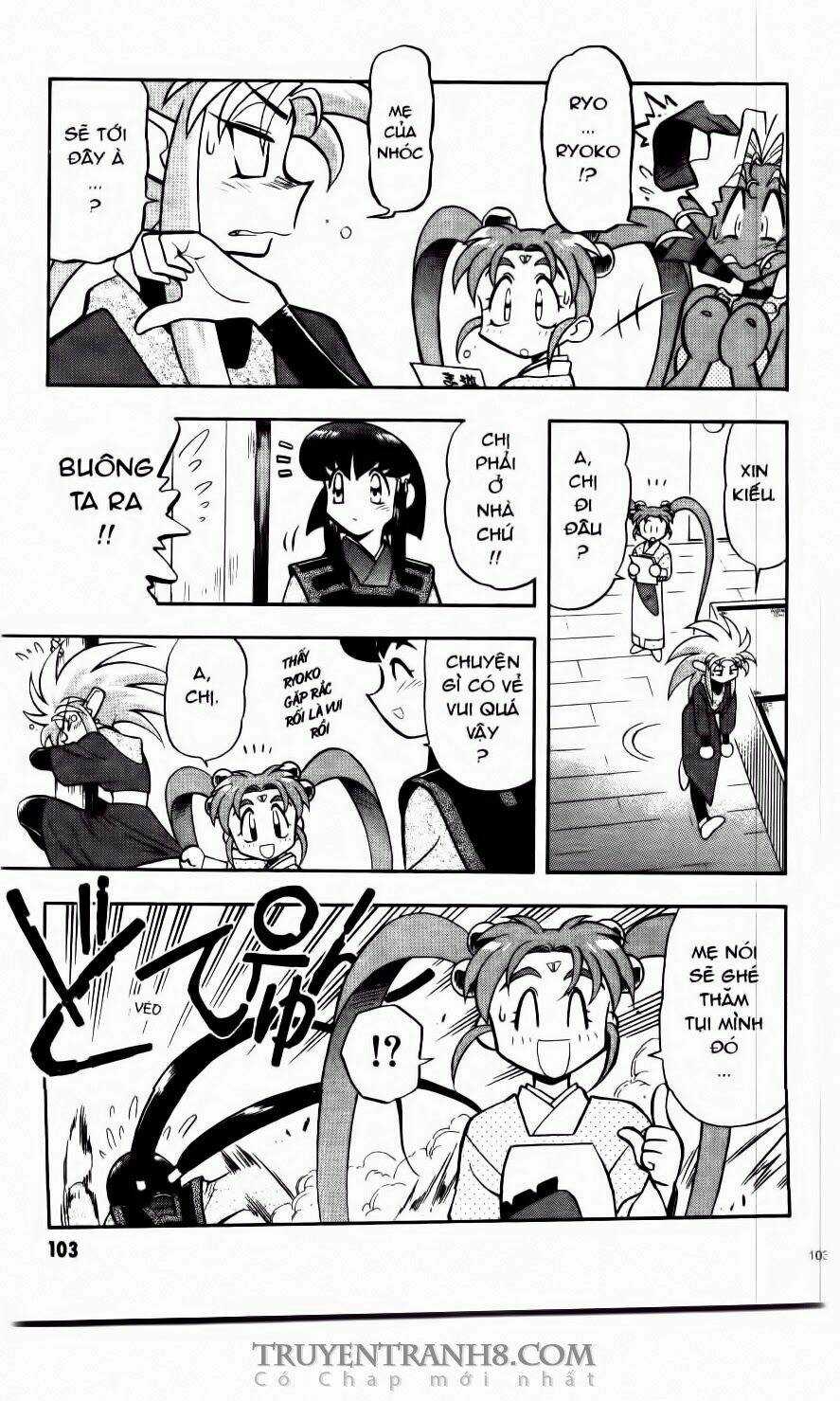 Tenchi Vô Dụng Chapter 60 trang 3