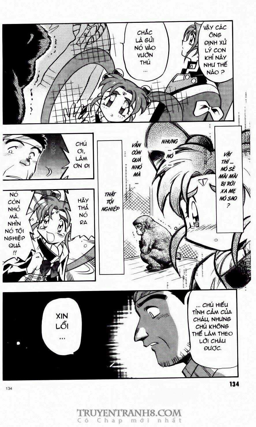 Tenchi Vô Dụng Chapter 60 trang 34