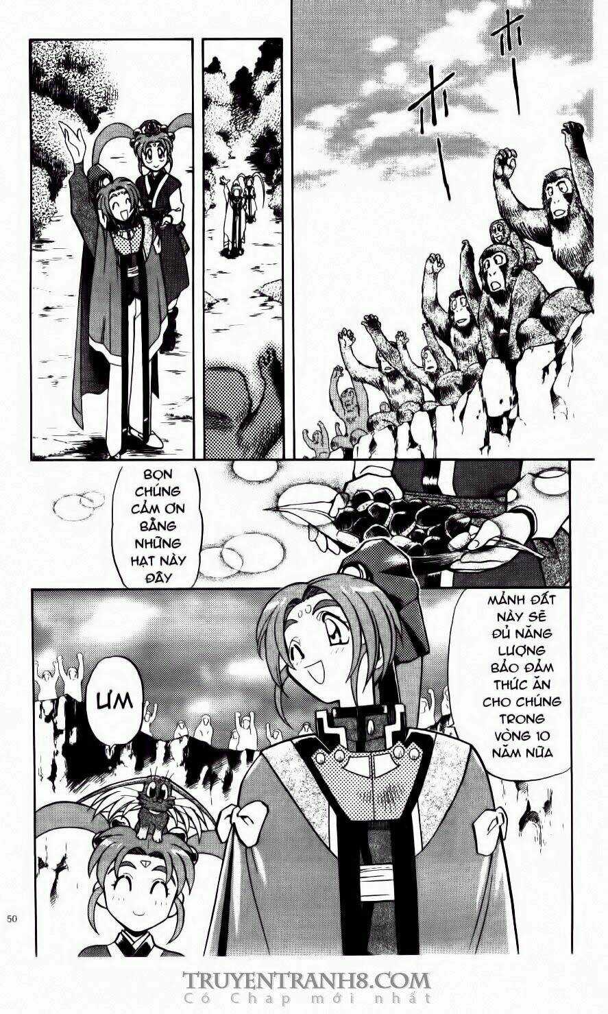 Tenchi Vô Dụng Chapter 60 trang 50