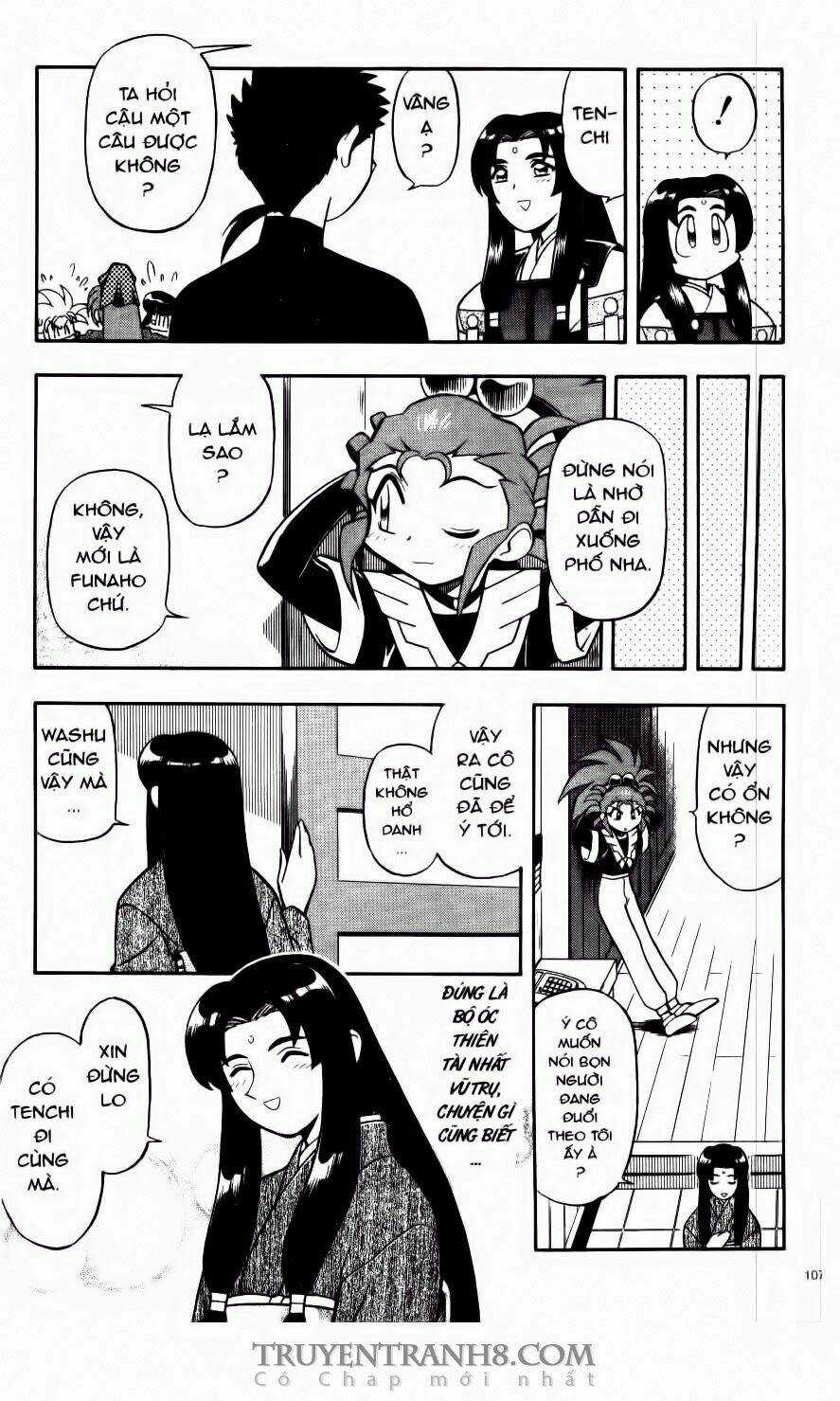Tenchi Vô Dụng Chapter 60 trang 7