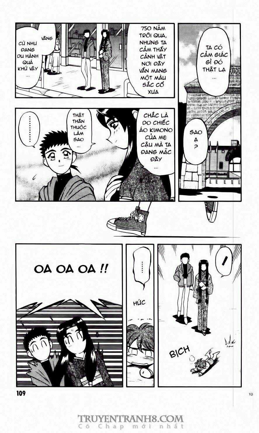 Tenchi Vô Dụng Chapter 60 trang 9