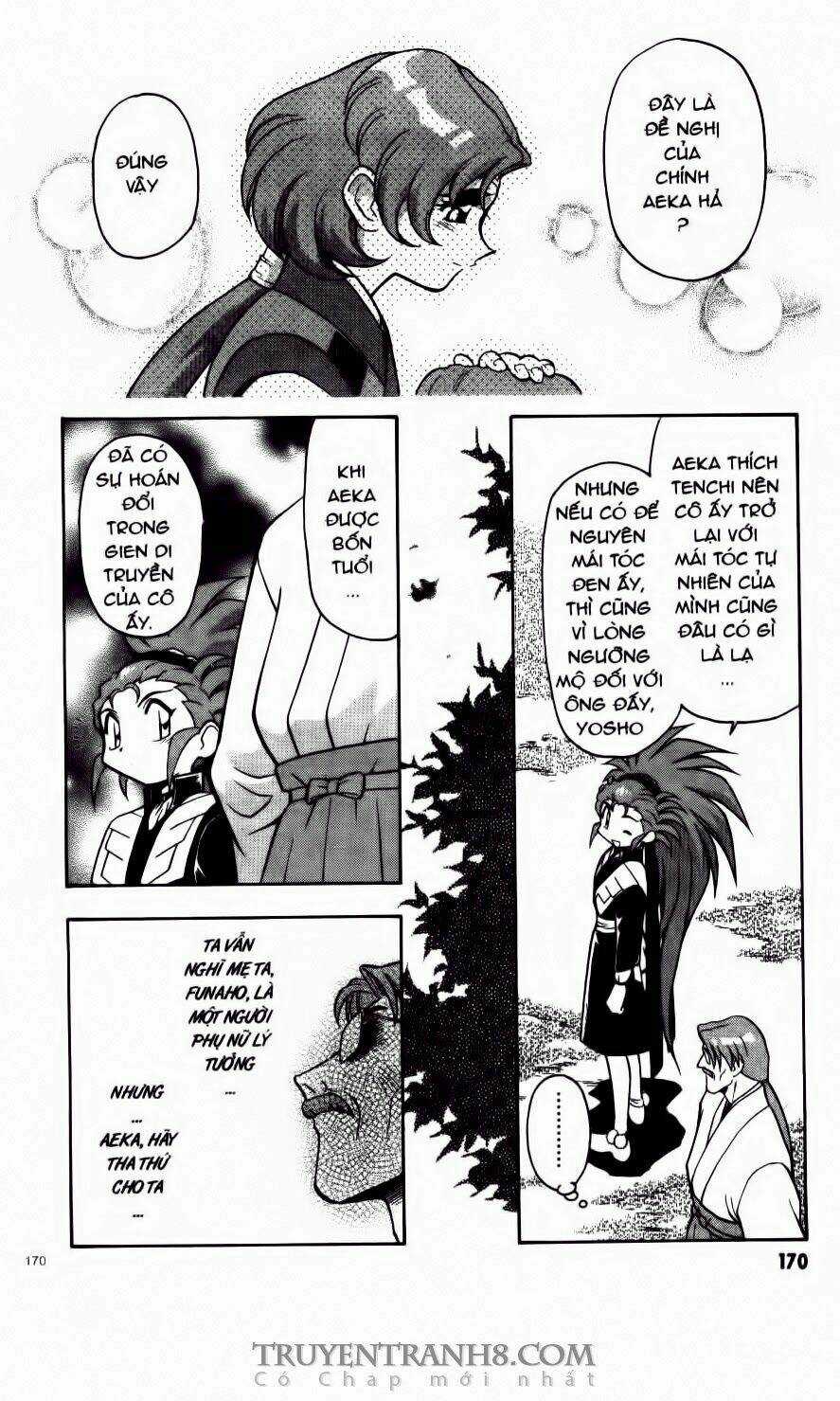 Tenchi Vô Dụng Chapter 61 trang 18