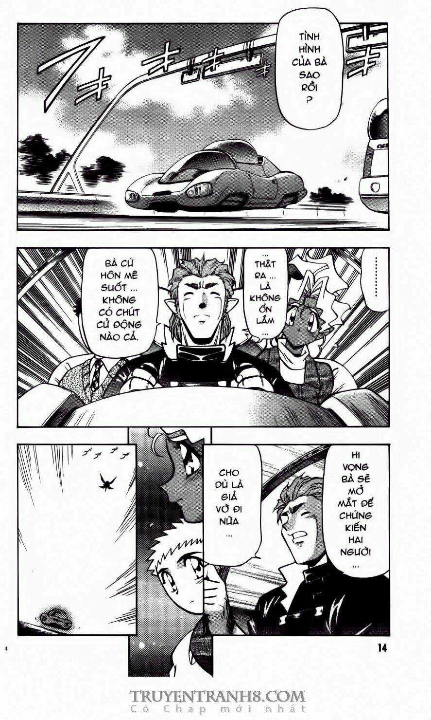 Tenchi Vô Dụng Chapter 62 trang 10