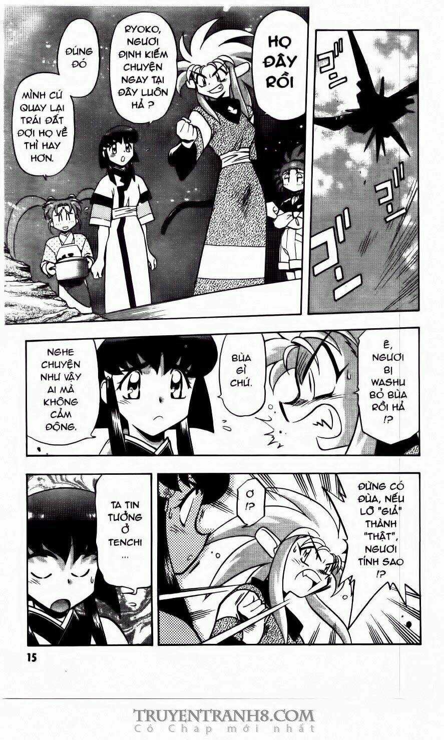 Tenchi Vô Dụng Chapter 62 trang 11