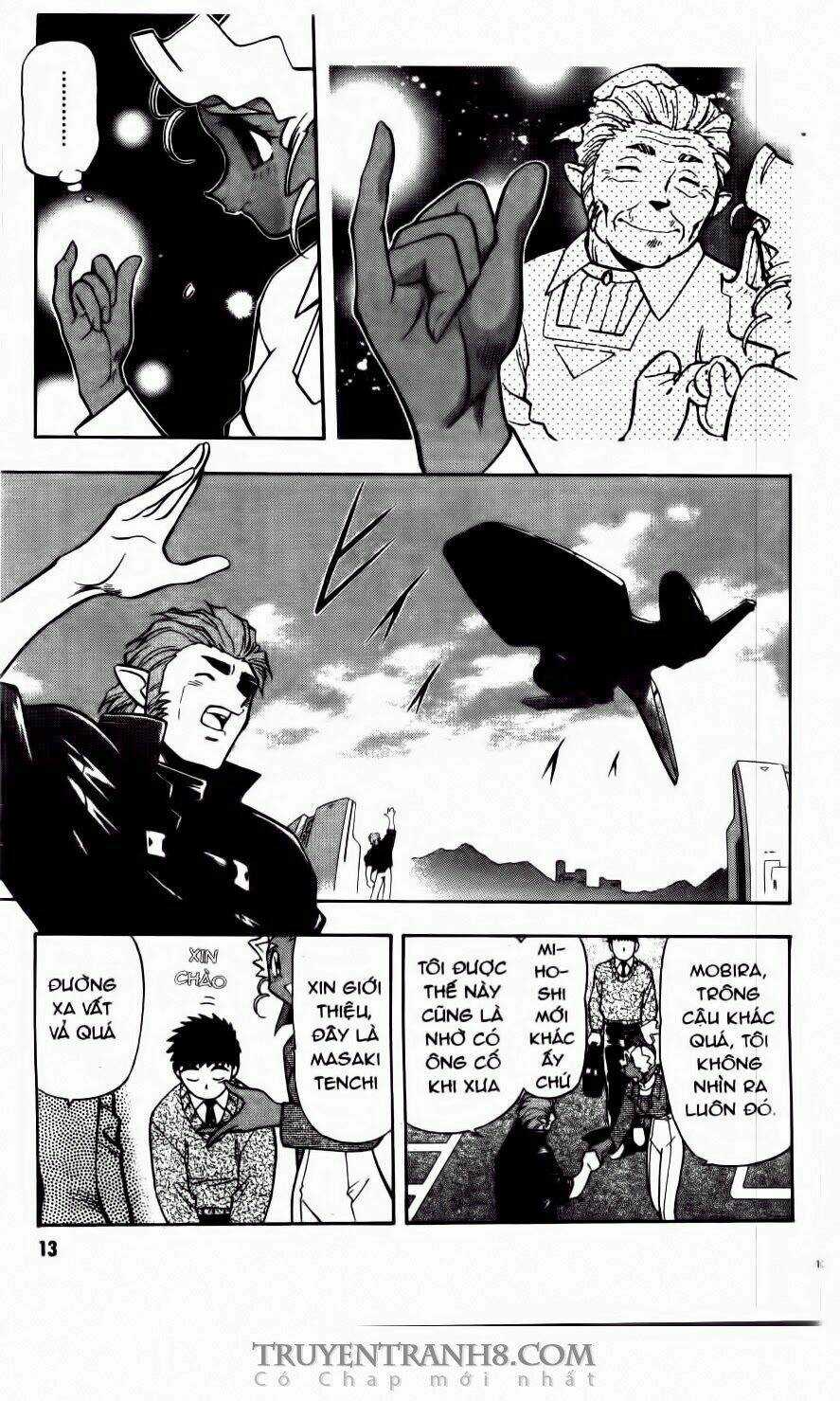 Tenchi Vô Dụng Chapter 62 trang 9