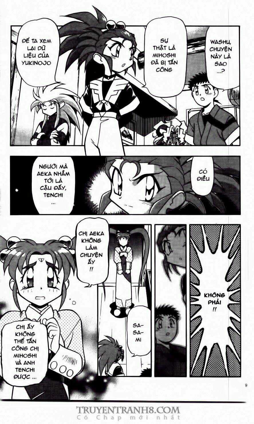Tenchi Vô Dụng Chapter 66 trang 9