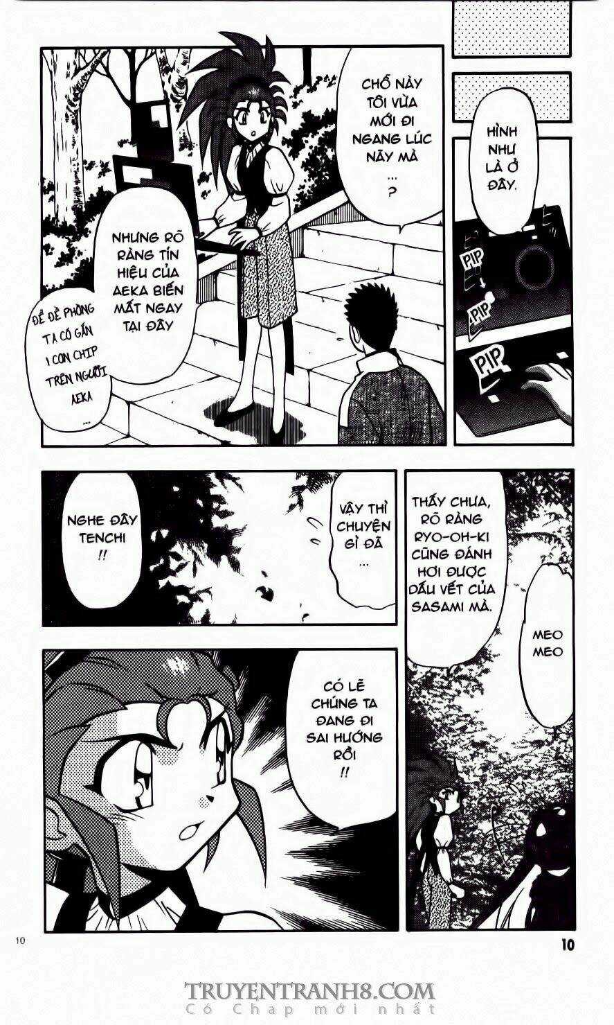 Tenchi Vô Dụng Chapter 70 trang 8