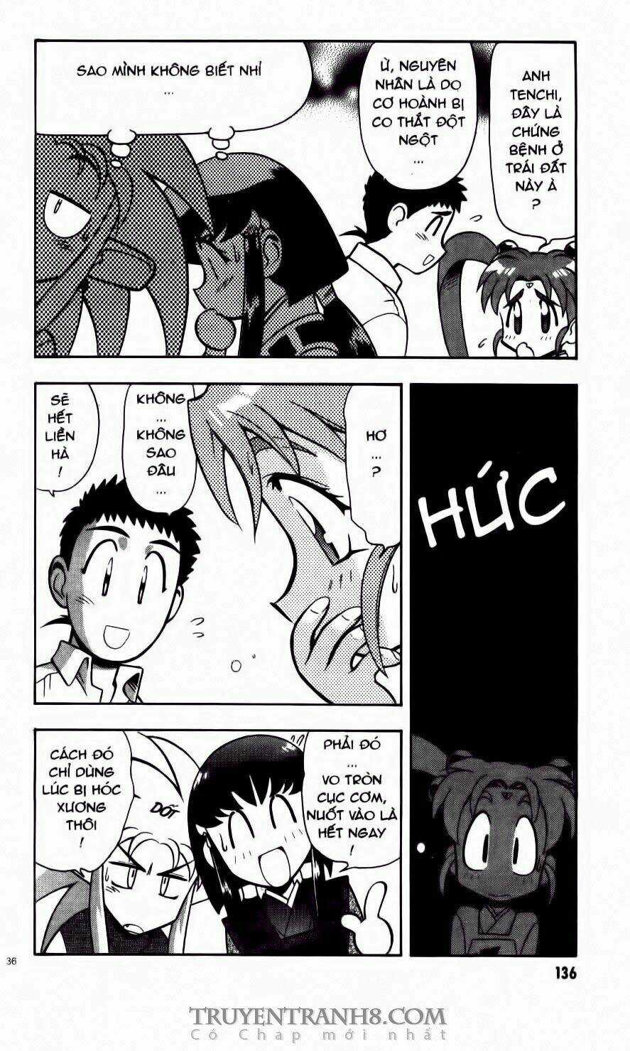 Tenchi Vô Dụng Chapter 76 trang 4