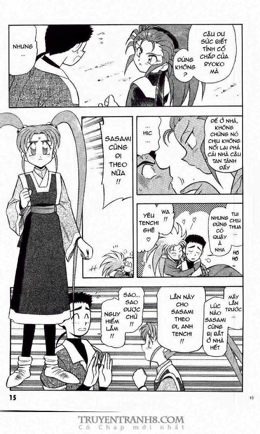 Tenchi Vô Dụng Chapter 8 trang 11