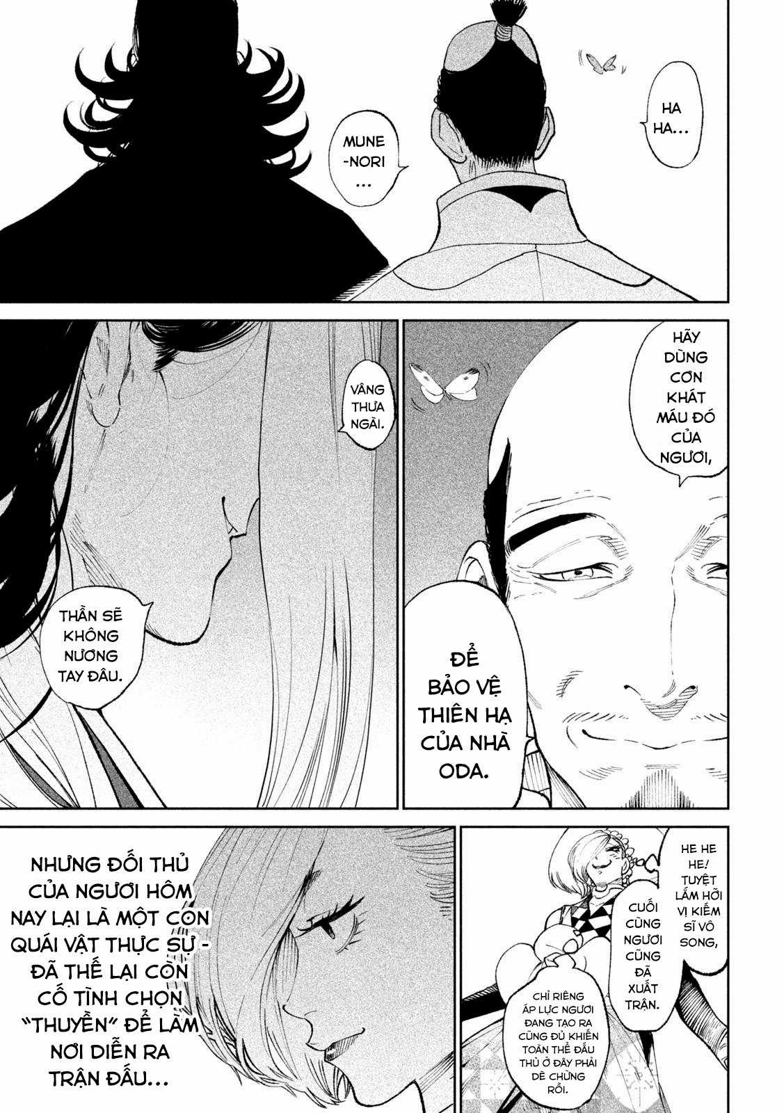 Tenkaichi - Thiên Hạ Đệ Nhất Võ Sĩ Đại Hội Chapter 14: Con Quái Vật Ngoại Bang vs Kiếm Sĩ Vô Song trang 13