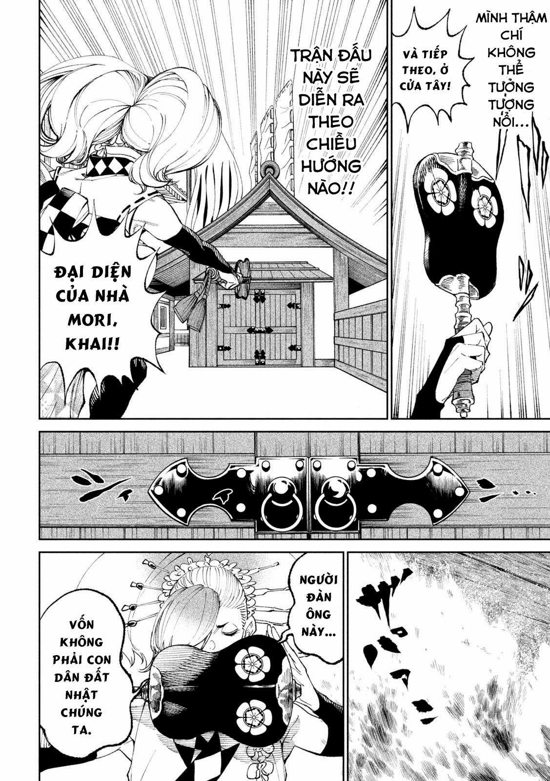 Tenkaichi - Thiên Hạ Đệ Nhất Võ Sĩ Đại Hội Chapter 14: Con Quái Vật Ngoại Bang vs Kiếm Sĩ Vô Song trang 14