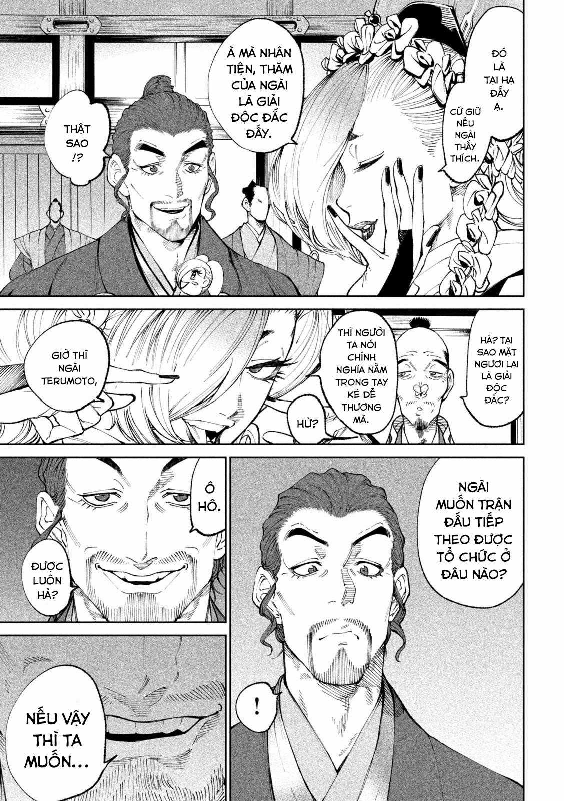 Tenkaichi - Thiên Hạ Đệ Nhất Võ Sĩ Đại Hội Chapter 14: Con Quái Vật Ngoại Bang vs Kiếm Sĩ Vô Song trang 3