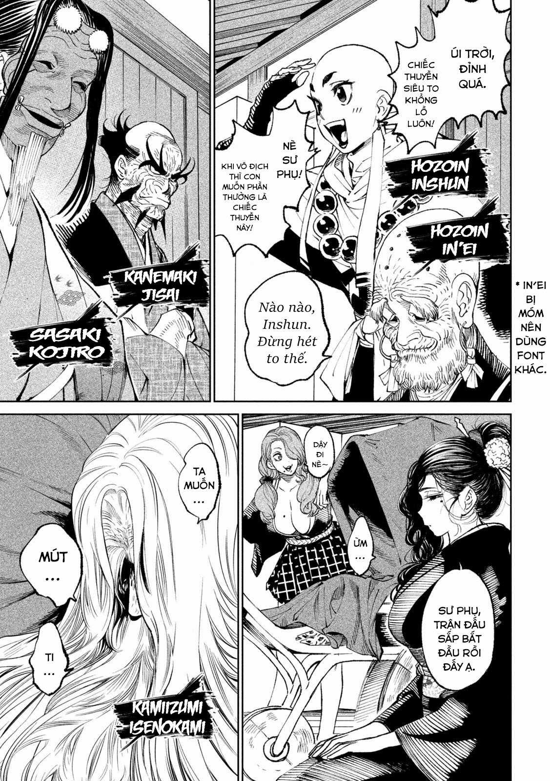 Tenkaichi - Thiên Hạ Đệ Nhất Võ Sĩ Đại Hội Chapter 14: Con Quái Vật Ngoại Bang vs Kiếm Sĩ Vô Song trang 6