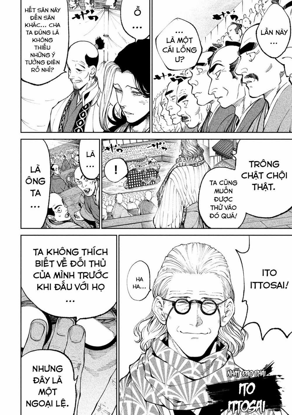 Tenkaichi - Thiên Hạ Đệ Nhất Võ Sĩ Đại Hội Chapter 17: Thần Sức Mạnh Không Bị Xích đấu Kiếm Thánh trang 17