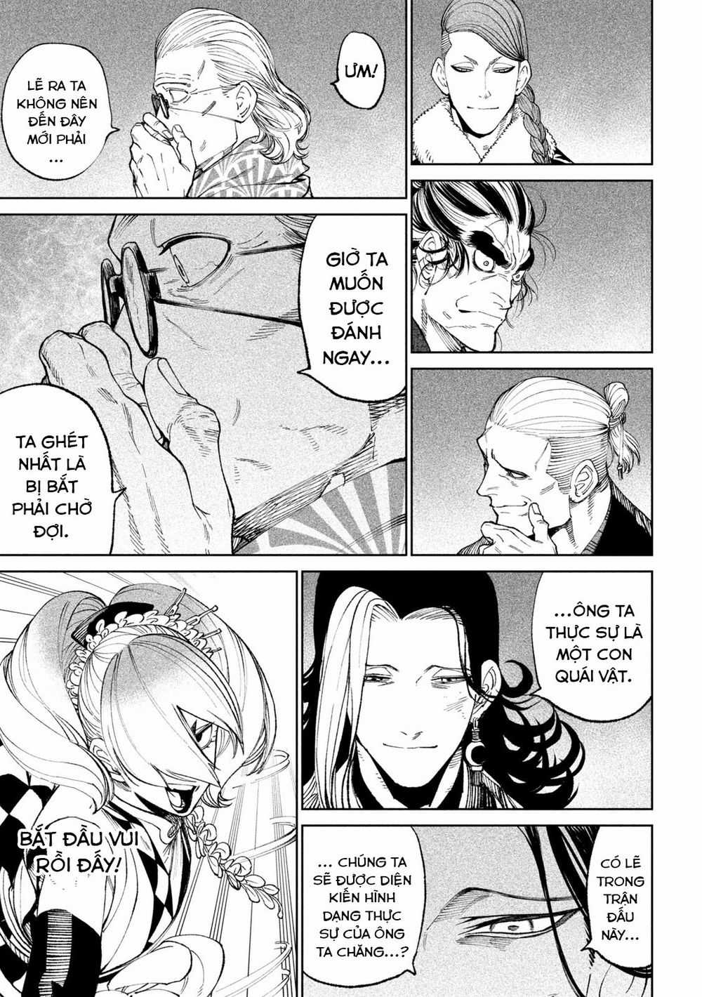 Tenkaichi - Thiên Hạ Đệ Nhất Võ Sĩ Đại Hội Chapter 17: Thần Sức Mạnh Không Bị Xích đấu Kiếm Thánh trang 28