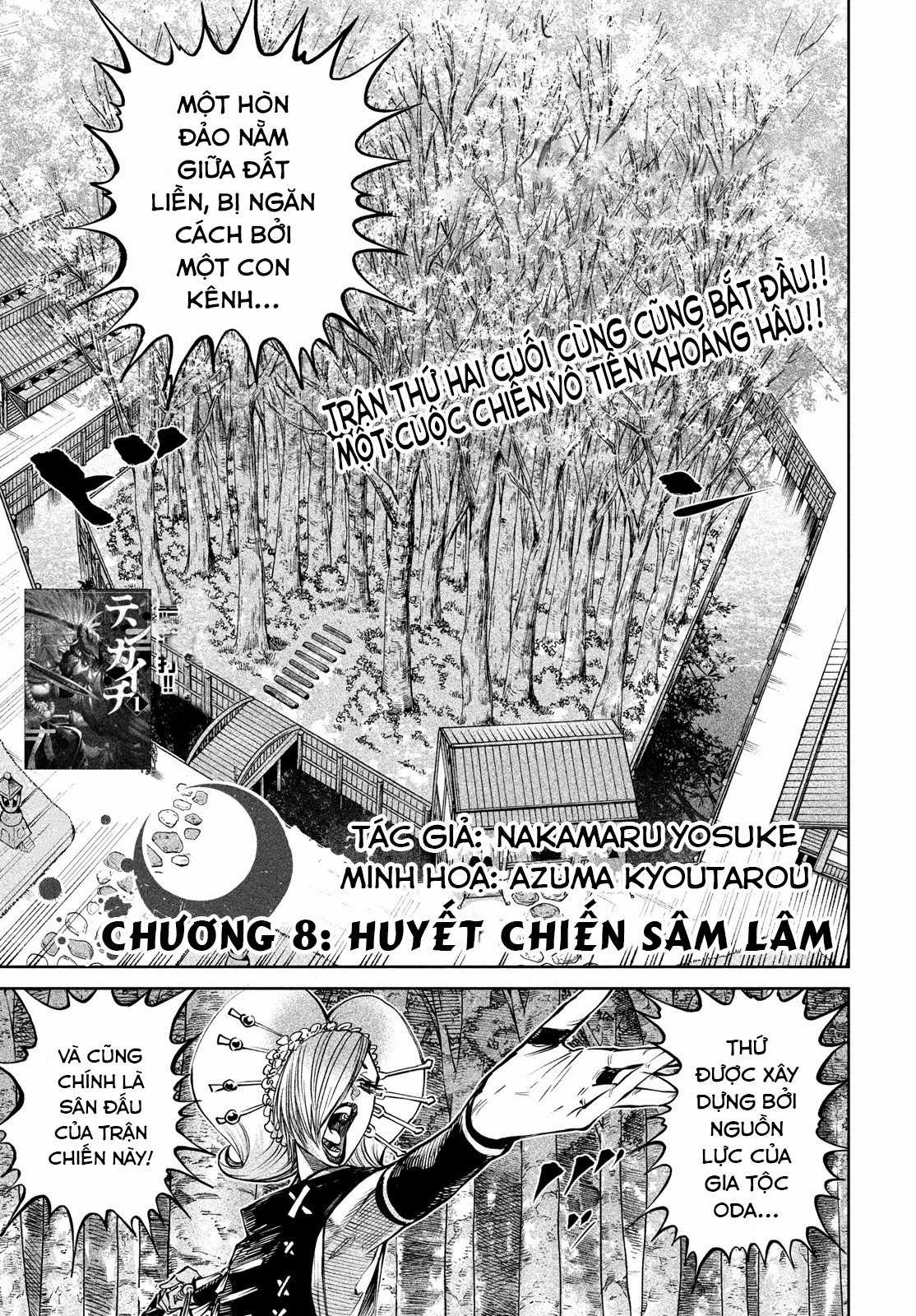 Tenkaichi - Thiên Hạ Đệ Nhất Võ Sĩ Đại Hội Chapter 8: Huyết Chiến Sâm Lâm trang 2