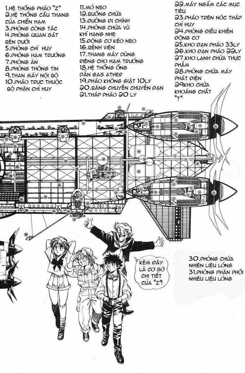 Tenkuu No Hasha Z (Chúa Tể Bầu Trời) Chapter 6 trang 5
