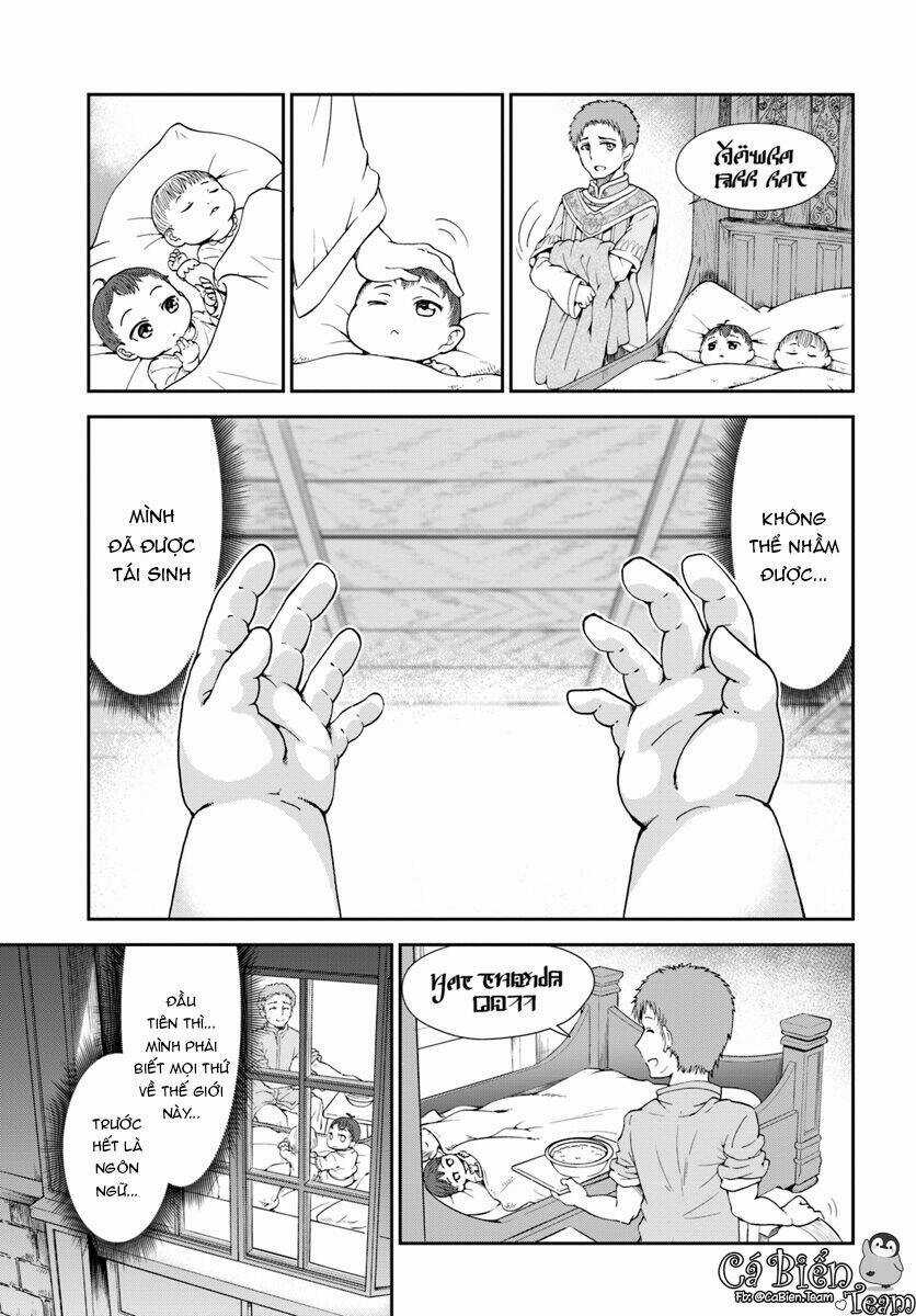 Tenohira Kaitaku Mura De Isekai Kenkokuki: Fueteku Yome-Tachi To Nonbiri Mujintou Life Chapter 1 trang 11