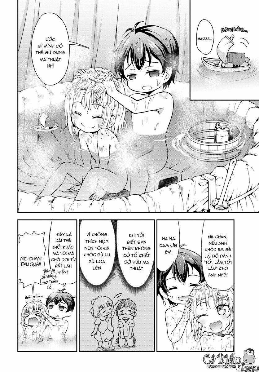 Tenohira Kaitaku Mura De Isekai Kenkokuki: Fueteku Yome-Tachi To Nonbiri Mujintou Life Chapter 1 trang 16