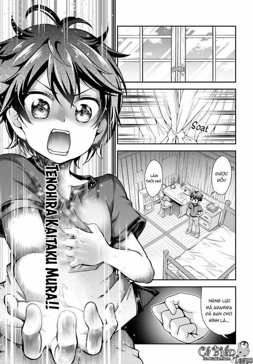 Tenohira Kaitaku Mura De Isekai Kenkokuki: Fueteku Yome-Tachi To Nonbiri Mujintou Life Chapter 1 trang 27
