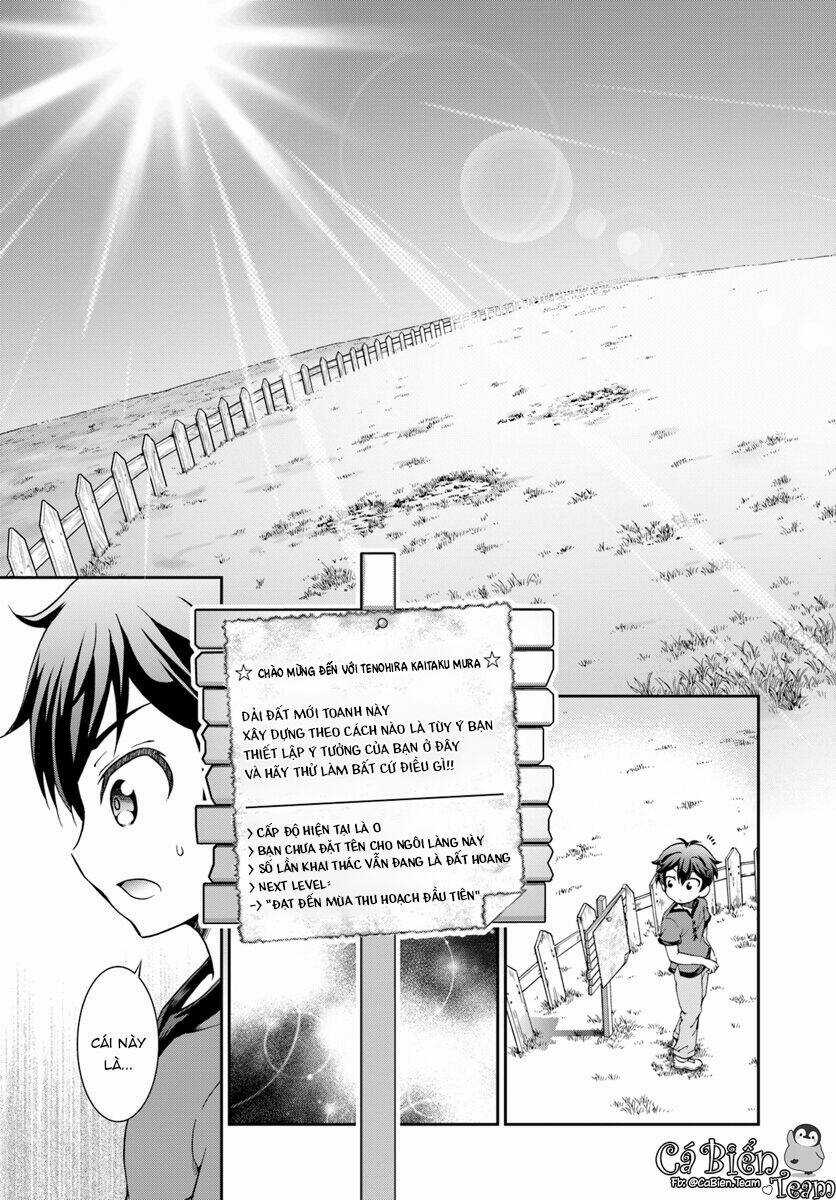 Tenohira Kaitaku Mura De Isekai Kenkokuki: Fueteku Yome-Tachi To Nonbiri Mujintou Life Chapter 1 trang 29