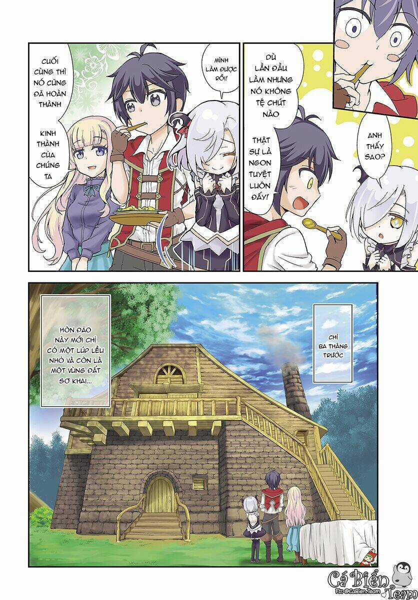 Tenohira Kaitaku Mura De Isekai Kenkokuki: Fueteku Yome-Tachi To Nonbiri Mujintou Life Chapter 1 trang 4