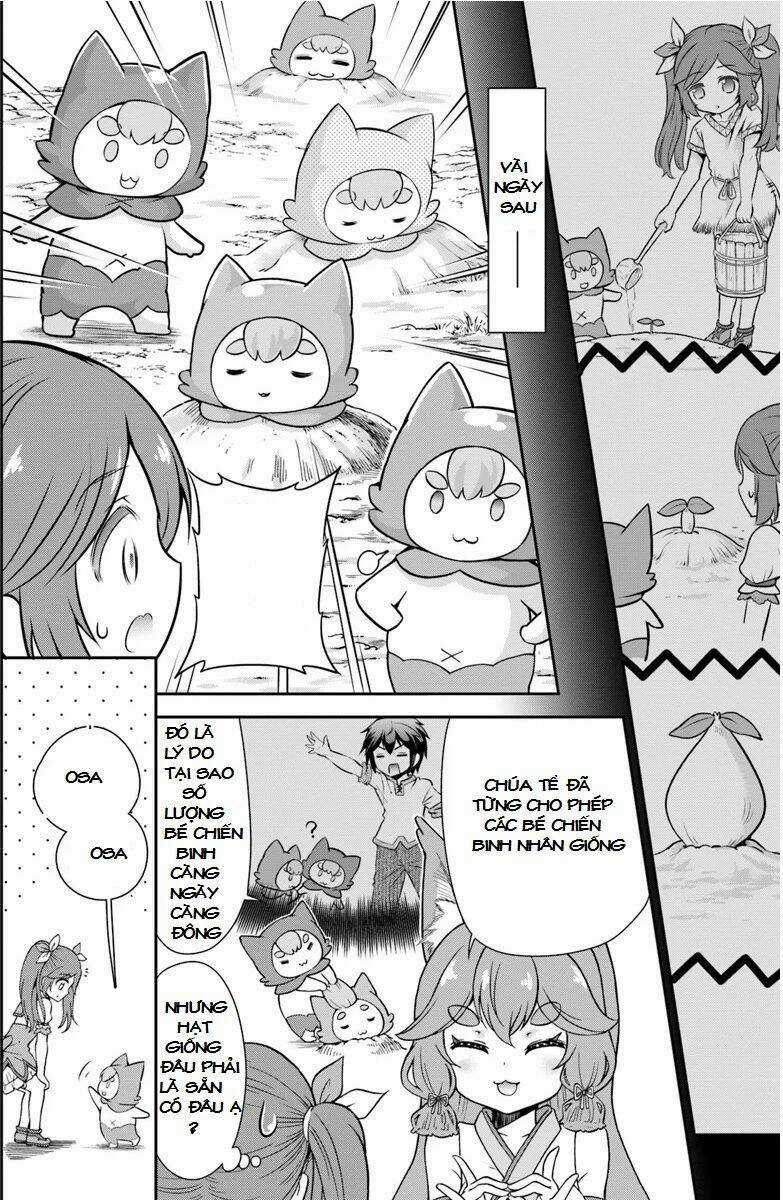 Tenohira Kaitaku Mura De Isekai Kenkokuki: Fueteku Yome-Tachi To Nonbiri Mujintou Life Chapter 10 trang 22