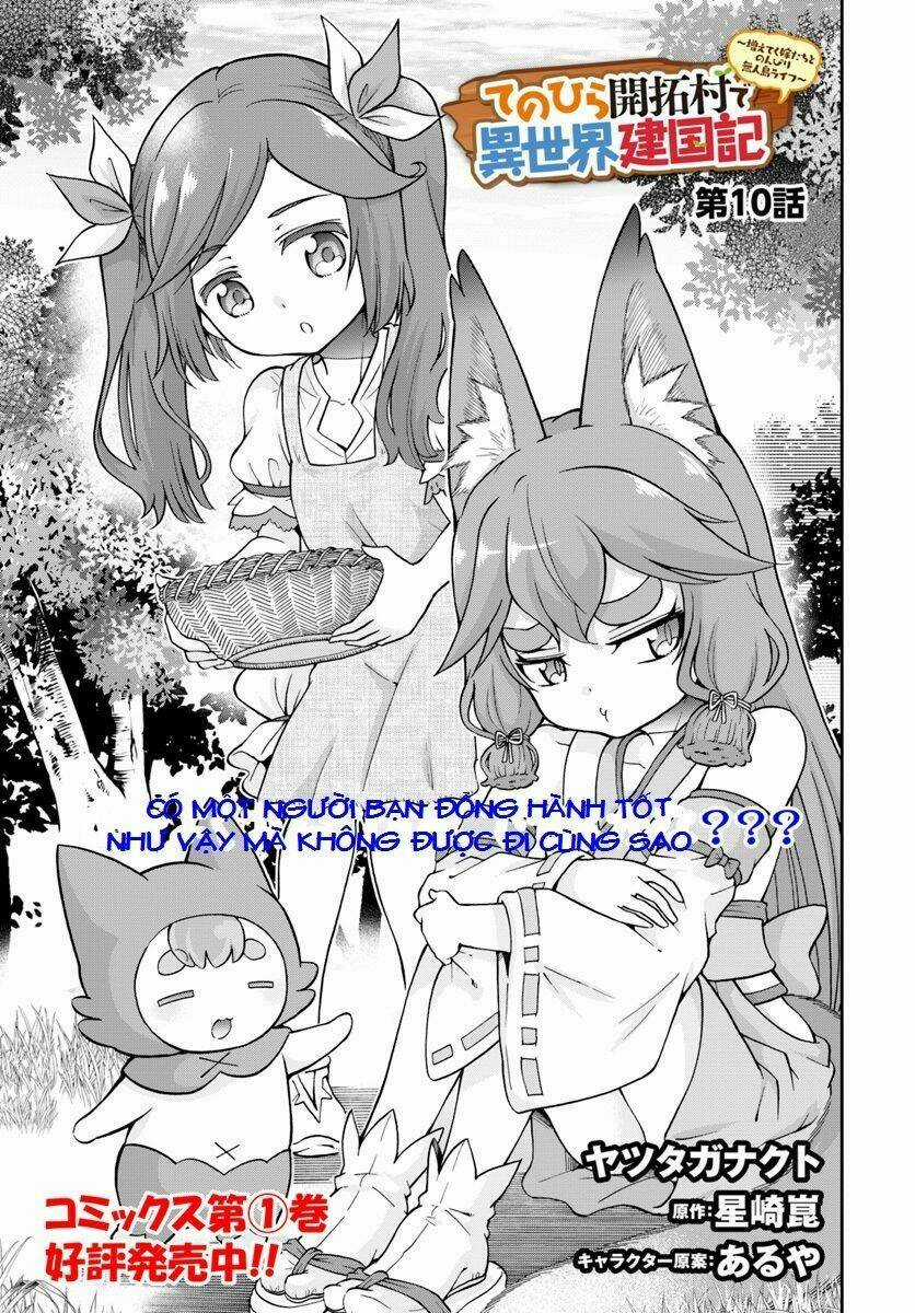Tenohira Kaitaku Mura De Isekai Kenkokuki: Fueteku Yome-Tachi To Nonbiri Mujintou Life Chapter 10 trang 3