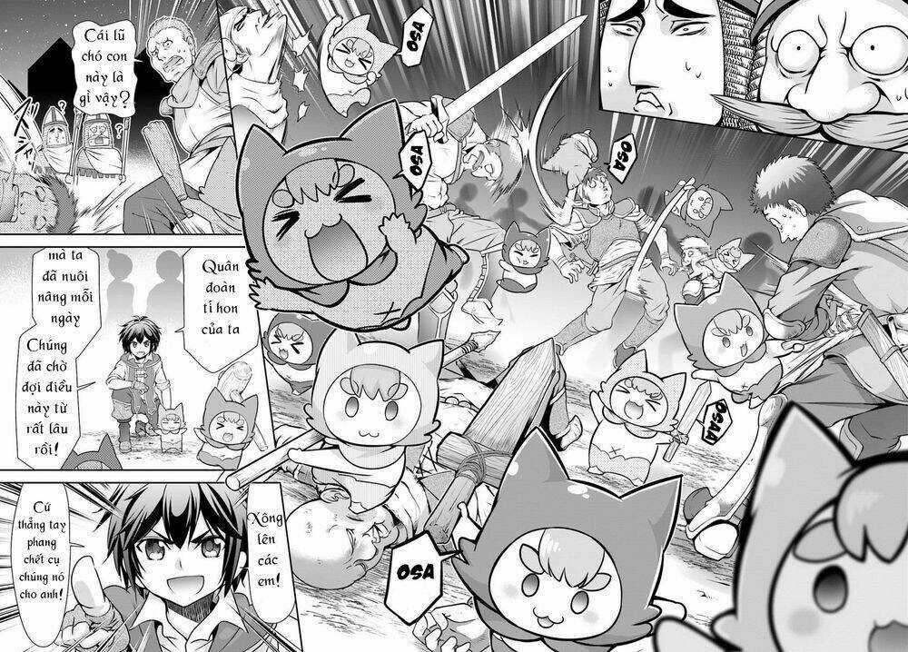 Tenohira Kaitaku Mura De Isekai Kenkokuki: Fueteku Yome-Tachi To Nonbiri Mujintou Life Chapter 15 trang 16