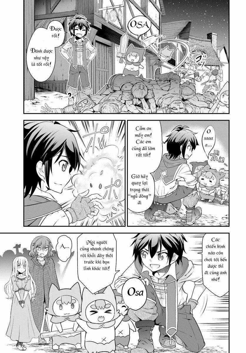 Tenohira Kaitaku Mura De Isekai Kenkokuki: Fueteku Yome-Tachi To Nonbiri Mujintou Life Chapter 15 trang 18