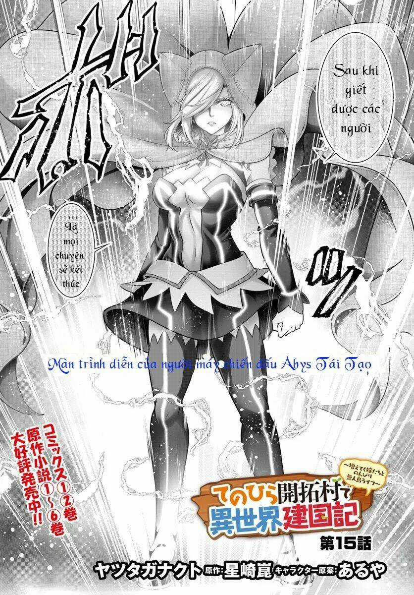 Tenohira Kaitaku Mura De Isekai Kenkokuki: Fueteku Yome-Tachi To Nonbiri Mujintou Life Chapter 15 trang 3